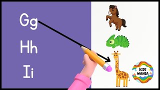 Animal ABCs Learn the Alphabet with Funny Animals GgLl l Letters Matching Game for Preschool [upl. by Zaneski]