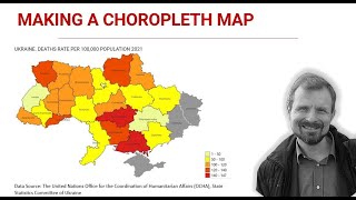 MAKING A CHOROPLETH MAP [upl. by Janaye]