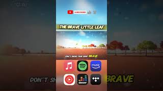 The Brave Little Leaf  Fairy Tale Songs For Childrens [upl. by Lowrie985]