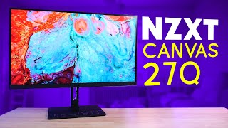 NECESITAS ESTE MONITOR GAMER 27quot 1440p IPS165Hz NZXT CANVAS 27Q SUPER completo  DrogaDigital [upl. by Arty]