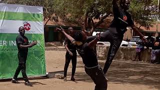 WAHENGA WENYEJI ESTHER PASSARIS and The Tempo Art performance at the ZERO HUNGER INITIATIVE [upl. by Kidder705]