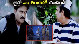 Brahmanandam Funny Jail Comedy Scene  Jaffa Movie Scene  Telugu Movie Scenes  First Show [upl. by Talie197]