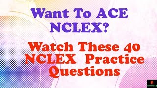 NCLEX Practice Question  NCLEX Question  NCLEX Review  Prep  ADAPT NCLEX Review [upl. by Orms]