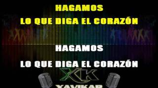 Hagamos Lo Que Diga El Corazon Grupo Niche karaoke [upl. by Delija]