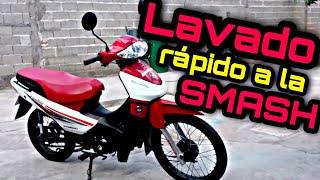 GILERA SMASH LAVADO RAPIDO David Gomez [upl. by Anyale527]