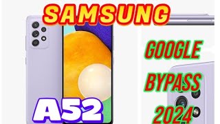 Samsung A52 Frp Bypass 2024  In Few Minutes With Unlock Tool frpunlock frpbypass google repair [upl. by Anertak]