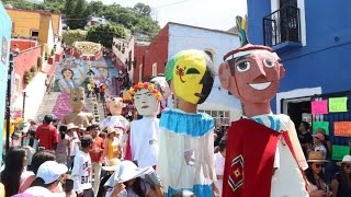 💃Desfile de mojigangas 2024 Atlixco Puebla [upl. by Checani]