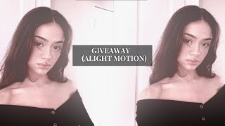 alight motion giveaway shakes effects coloring panning [upl. by Eekaz193]