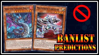 Master Duel Banlist Predictions SnakeEyes Too Much [upl. by Arri]