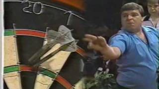 Jocky Wilson vs Mike Gregory  1988 Winmau Masters  QF  Part 1 [upl. by Jorrie]