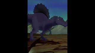 Prehistoric Planet Rex vs Sailback Sharptooth [upl. by Onibag]