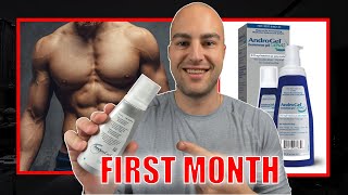 First MONTH of AndroGel  Testosterone Replacement Therapy TRT  Review [upl. by Erasmus]