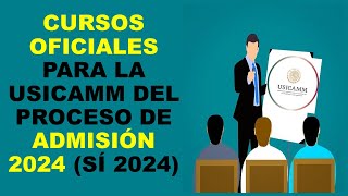 Soy Docente CURSOS OFICIALES PARA LA USICAMM DEL PROCESO DE ADMISIÓN 2024 SÍ 2024 [upl. by Nymassej]