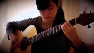 quot駅 EkiStationquot 竹内まりやMariya Takeuchiguitar  arranged by Kanaho [upl. by Stanzel622]