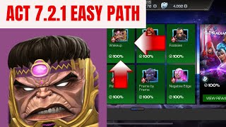 HOW TO BEAT ACT 721  MCOC [upl. by Haniraz]