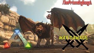 Ark Max SpeedMelee Damage  Manticore [upl. by Leahcir]