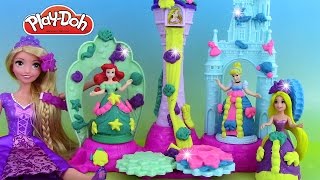 Pâte à modeler Play Doh Royal Palace Château de Crystal des Princesses Palais Royal [upl. by Daveda]