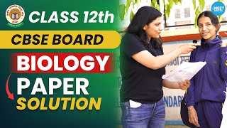 Class 12th Boards 2024  Biology Paper Discussion and Solution  Ritu Rattewal [upl. by Ilana856]