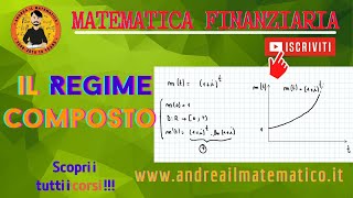 Il Regime a interesse CompostoMATEMATICA FINANZIARIA [upl. by Nnylav]