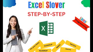 Excel Solver  Example and StepByStep Explanation [upl. by Strade303]