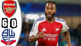 Arsenal vs Bolton 60  All Goals amp Highlights  2024 [upl. by Atnauqahs]