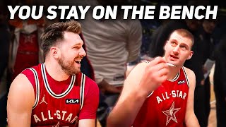 Nikola Jokic amp Luka Doncic Funny Moments From All Star Game 2024 [upl. by Cleave934]