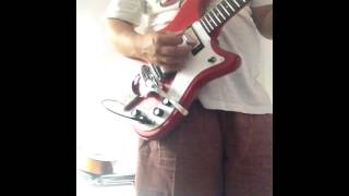 Epiphone 1966 Worn Wilshire tremotone bridge pickup demo [upl. by Anujra914]