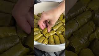 Greek Dolmades Recipe [upl. by Tolkan976]