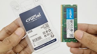 Crucial 32GB RAM 3200MHz  DDR4  RAM Upgrade [upl. by Ailahtan]