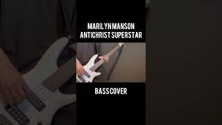 Marilyn Manson Antichrist Superstar Bass cover [upl. by Bornstein]