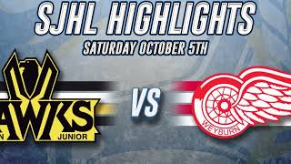 HIGHLIGHTS Nipawin Hawks at Weyburn Red Wings  Oct 5 2024 [upl. by Arimihc644]