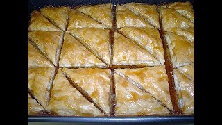 Baklava sa pudingom Recept [upl. by Nnaxor]