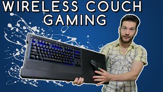 K63 Lapboard Overview  Wireless Couch Gaming [upl. by Nnylrefinnej870]