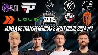 JANELA DE TRANSFERÊNCIAS CBLOL 2024 3  NETUNO OU BRANCE COMO VEM A LOS GRANDES [upl. by Maddy313]