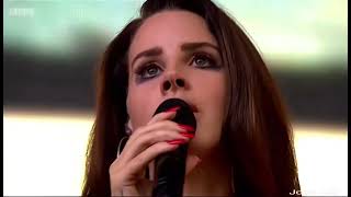 Lana Del Rey performs National Anthem  Glastonbury 2014  BBC [upl. by Rotman]