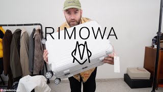 RIMOWA miglior valigia di sempre review  UNBOXING DIARIES ep 244K unboxing rimowa suitcase [upl. by Ynoep]