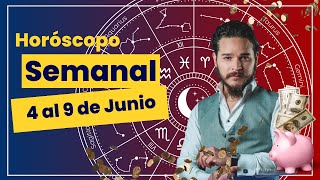 Horóscopo del 4 al 9 de Junio 🔮🌕 [upl. by Celin346]