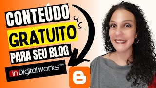 MARKETING DE CONTEÚDO NO BLOGGER  ONDE PESQUISAR CONTEÚDO GRATUITO [upl. by Ettevahs686]