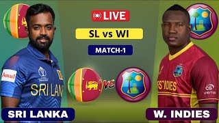 Sri Lanka vs West Indies 1st T20I at Dambulla Sri Lanka vs West Indies Oct 13 2024  Live Cricket [upl. by Giraud973]