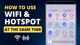 How to Use WiFi and Hotspot at the Same Time 2 Methods [upl. by Sihunn]