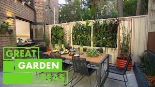 RenterFriendly Courtyard Makeover  GARDEN  Great Home Ideas [upl. by Eatnuhs]