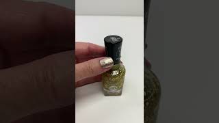 Sally Hansen Miracle Gel Sunken Treasure GOLD Nail Polish christmas nails [upl. by Abebi]