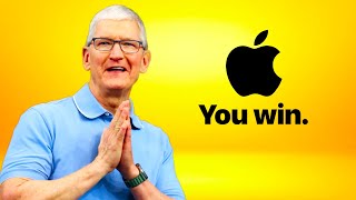 BREAKING NEWS Apple gives in [upl. by Eudoca701]