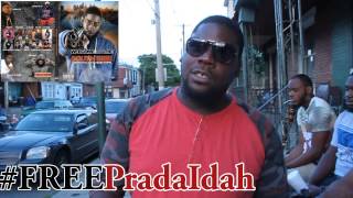 Prada IdahTeefy Bey Interview about Meek Mill amp louie V  Freestyle [upl. by Suilmann]