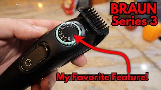 Best Beard Trimmer  Is it the Braun Series 3 Clippers Amazon Product Review [upl. by Siderf]