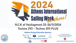 33rd Athens International Sailing Week 2024  Techno293 [upl. by Hally]