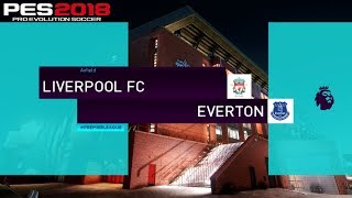 PES 2018  Liverpool vs Everton ᴴᴰ 10122017  Merseyside Derby [upl. by Peterus106]