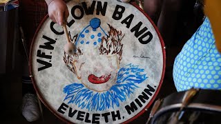 Eveleth Clown Band in Two Harbors Heritage Days Parade [upl. by Heidt]