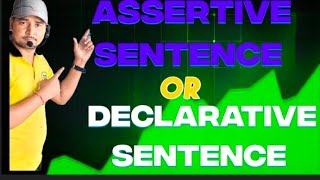 Definition of assertive sentence english education grammar Bihar board class 12th English [upl. by Bartholomew]