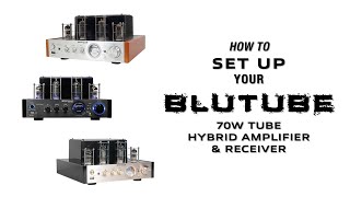 How to Set Up Your Rockville BLUTUBE Tube AmplifierHome Theater Stereo Receiver w Bluetooth [upl. by Electra]